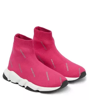 Кроссовки Speed Balenciaga Kids, розовый