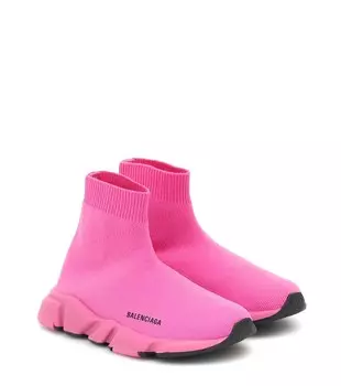 Кроссовки Speed Balenciaga Kids, розовый