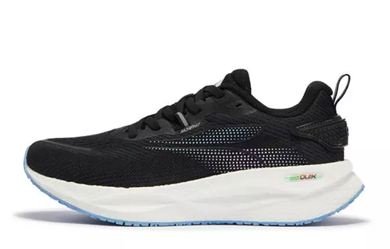 Кроссовки Speed Boost CQT женские с низким верхом цвета обсидиан черный/небесно-голубой 361°