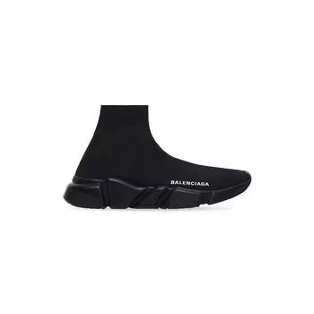 Кроссовки Speed Recycled Knit BALENCIAGA, черный