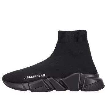 Кроссовки speed recycled sneaker 'black' Balenciaga, черный