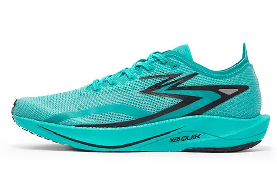 Кроссовки Speed Team Running Unisex Low-top цвета бирюзы/черного обсидиана 361°