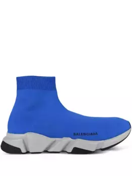 Кроссовки Speed Trainers Blue BALENCIAGA, синий