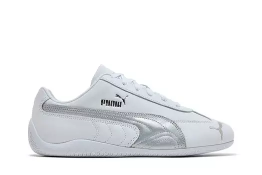 Кроссовки Speedcat Leather 'White Silver', белый
