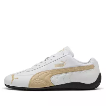 Кроссовки speedcat leather 'white toasted almond' Puma, белый