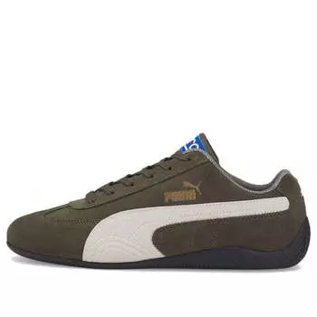 Кроссовки speedcat og sparco 'green black' Puma, зеленый
