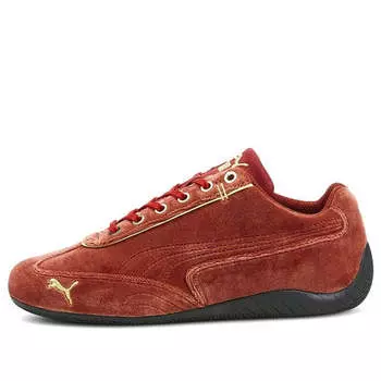 Кроссовки speedcat velvet 'intense red' Puma, красный