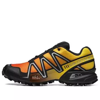 Кроссовки speedcross 3 gradient 'black orange yellow' Salomon, оранжевый