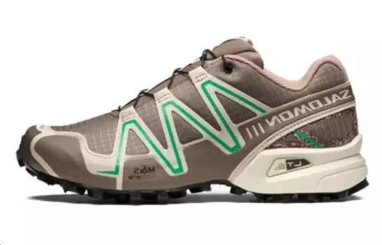 Кроссовки Speedcross 3 Outdoor Performance унисекс с низким верхом коричневого цвета Salomon