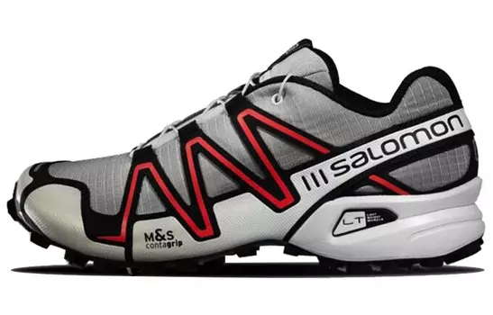 Кроссовки Speedcross 3 унисекс с низким верхом серые/черные/красные Salomon