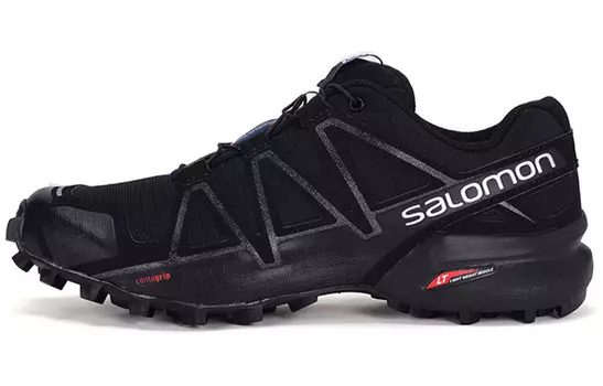 Кроссовки Speedcross 4 мужские низкие черные Salomon