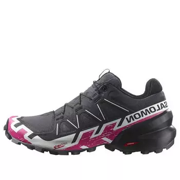 Кроссовки speedcross 6 'black pink' Salomon, черный
