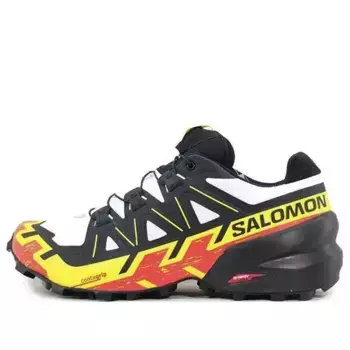 Кроссовки speedcross 6 'black yellow white' 417378 Salomon, черный