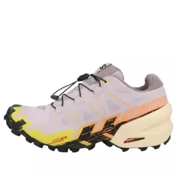 Кроссовки speedcross 6 'orchid petal sulphur spring' Salomon, фиолетовый