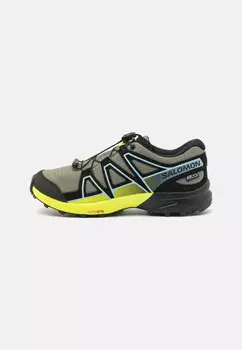 Кроссовки SPEEDCROSS CSWP UNISEX Salomon, цвет deep lichen green/black/safety yellow