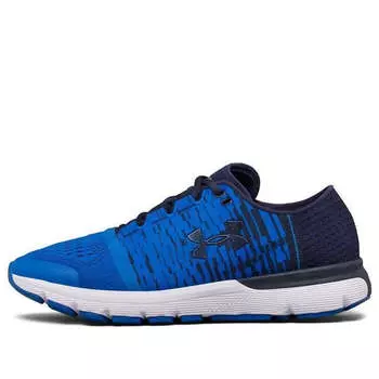 Кроссовки speedform gemini 3 gr 'blue black' Under Armour, синий