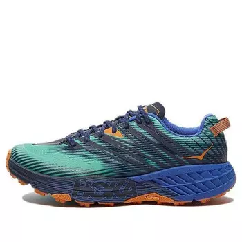 Кроссовки speedgoat 4 low 'atlantis dazzling blue' Hoka One One, мультиколор