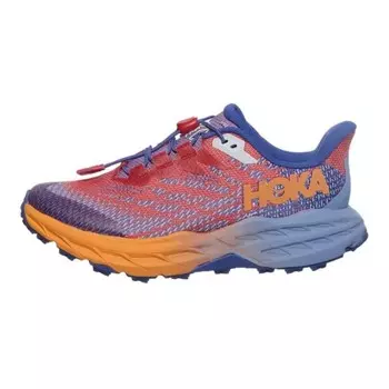 Кроссовки Speedgoat 5 Kids для бега для детей Hoka One One, синий/красный