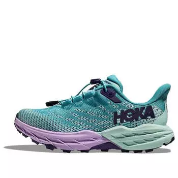 Кроссовки speedgoat 5 kids 'ocean mist lilac' Hoka One One, мультиколор