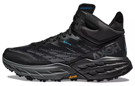 Кроссовки Speedgoat 5 мужские, среднего размера, черные Hoka One One