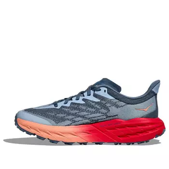 Кроссовки speedgoat 5 'real teal papaya' Hoka One One, синий