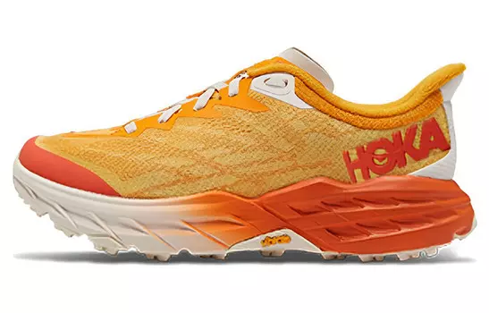 Кроссовки Speedgoat 5 женские с низким верхом, желтые Hoka One One