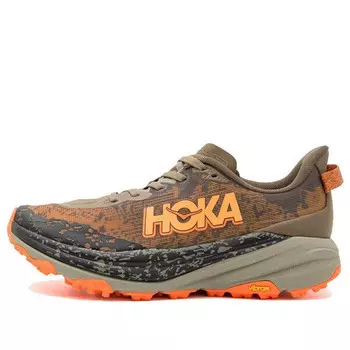 Кроссовки speedgoat 6 'antique olive squash' Hoka One One, мультиколор