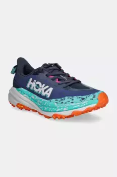 Кроссовки Speedgoat 6 Hoka, темно-синий