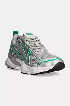 Кроссовки Speedster-E Steve Madden, серебряный