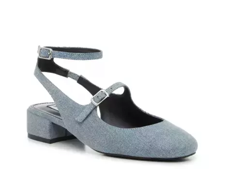 Кроссовки Spektor Mary Jane Steve Madden, Denim Blue Fabric