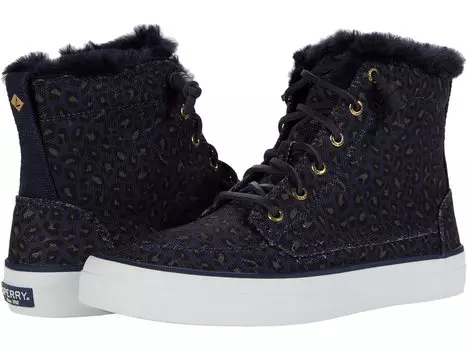 Кроссовки Sperry, Crest High Top Animal Print Textile