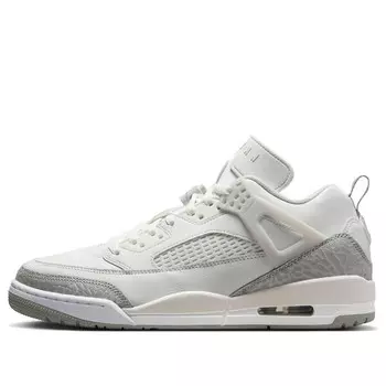 Кроссовки spizike low 'summit white metallic silver' Air Jordan, белый