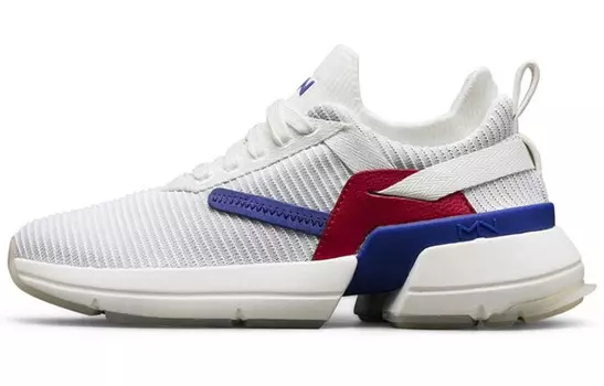 Кроссовки Split Lifestyle женские с низким верхом белого/синего/красного цвета Skechers