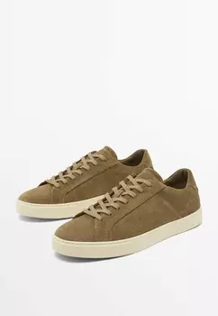 Кроссовки SPLIT Massimo Dutti, коричневый
