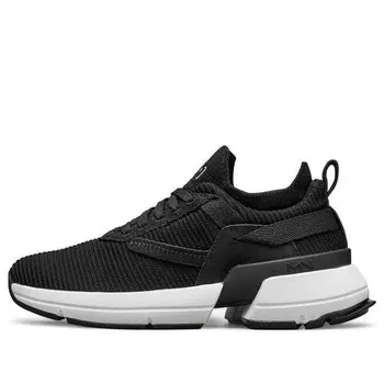 Кроссовки split running shoes black/white Skechers, черный