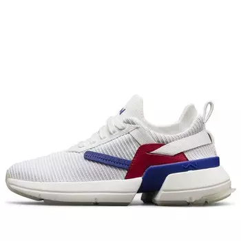Кроссовки split running shoes white/blue/red Skechers, белый