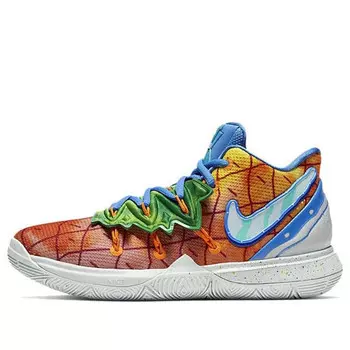 Кроссовки spongebob squarepants x kyrie 5 'pineapple house' Nike, оранжевый