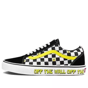 Кроссовки spongebob squarepants x old skool 'off the wall' Vans, черный