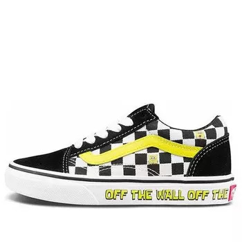 Кроссовки spongebob squarepants x old skool 'off the wall' Vans, черный