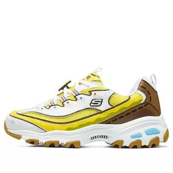 Кроссовки spongebob x d'lites 'yellow brown' Skechers, желтый