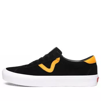 Кроссовки sport 'black/cadmium yellow' Vans, черный
