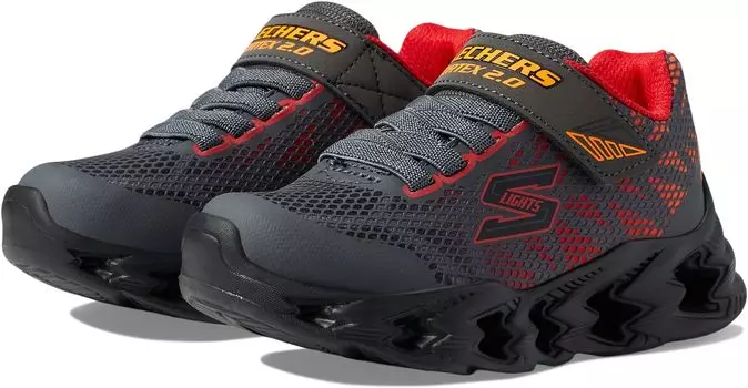 Кроссовки Sport Lighted - Vortex 2.0 400602L SKECHERS KIDS, цвет Charcoal/Multi