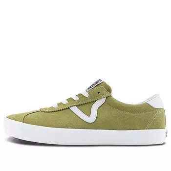 Кроссовки sport low 'green olive' Vans, зеленый