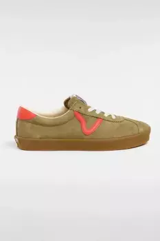 Кроссовки Sport Low из замши Vans, зеленый