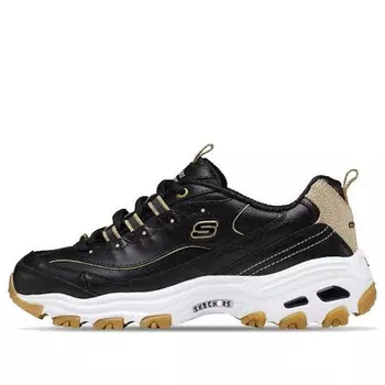 Кроссовки sport running shoes black Skechers, черный