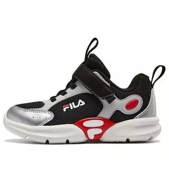 Кроссовки sport sneakers 'silver black red' Fila, серебряный