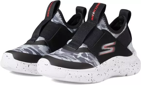 Кроссовки Sport Stretch Knit-Skech Fast 403877L SKECHERS KIDS, цвет Black/Grey