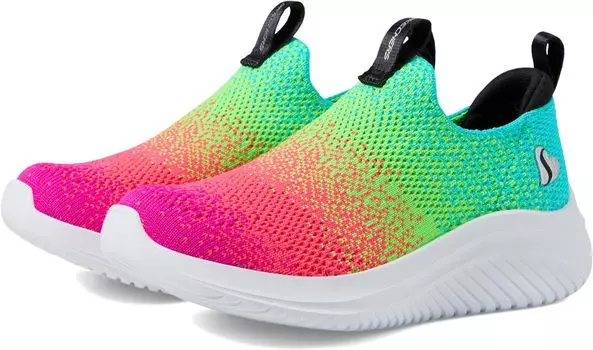 Кроссовки Sport - Ultra Flex 3.0 - Neontastic 302266L SKECHERS KIDS, цвет Pink/Multi
