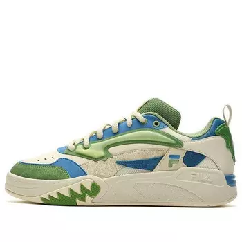 Кроссовки sport vintage basketball shoes 'green beige' Fila Fusion, зеленый