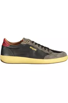 Кроссовки спортивные мужские Blauer, черный / красный